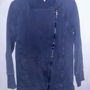 lululemon athletica Navy Blue Zip-Up Hoodie